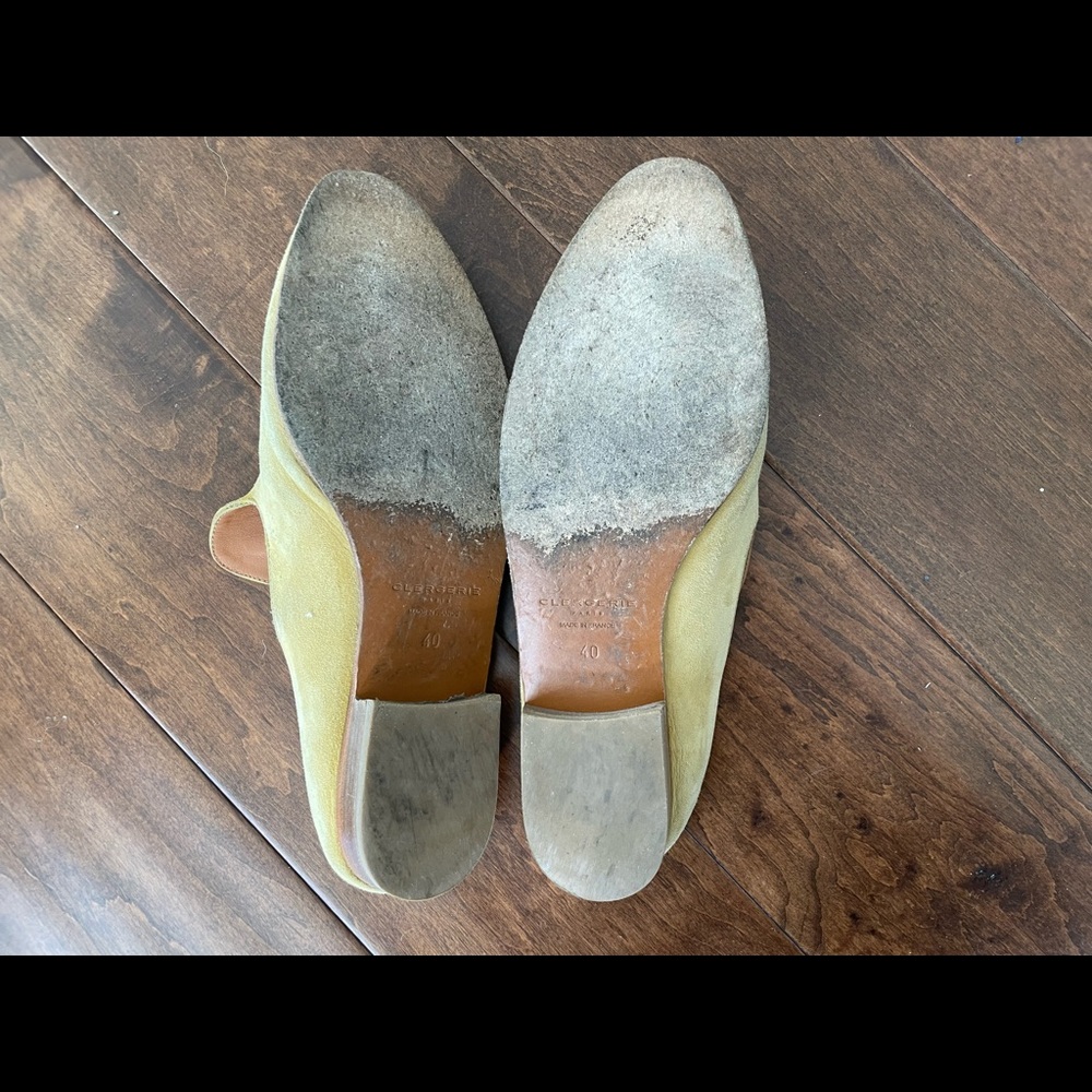 Robert Clergerie Alice Suede Slip-on Mules - Picture 6 of 7